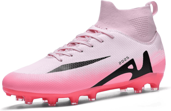 Soccer Cleats for Mens Womens Indoor Soccer Shoes Unisex Baseball Turf Shoes Youth Rugby Shoes Adult AG FG TF Football Boots Wide Training Sneaker - Image 2