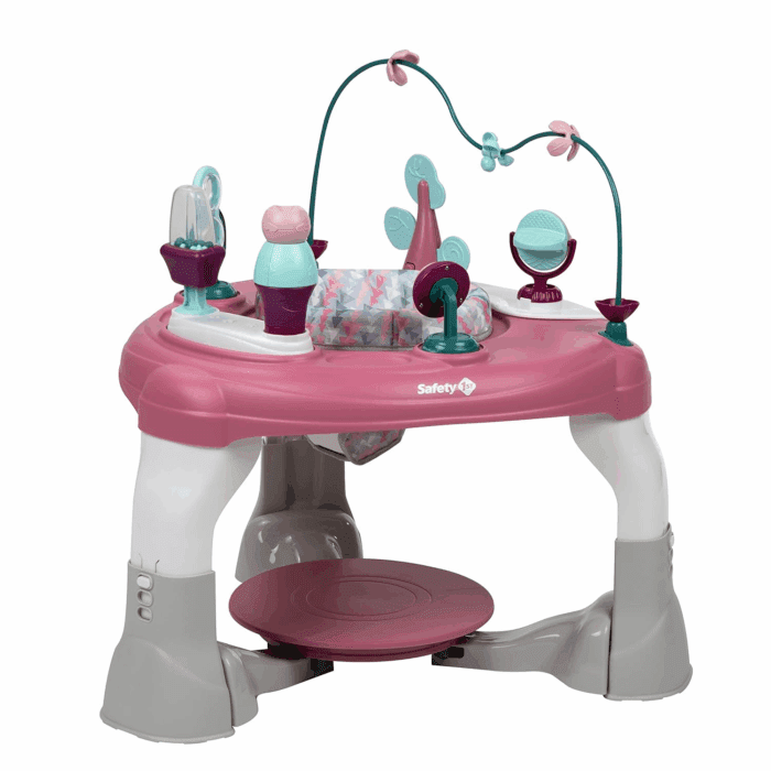 Grow and Go 4-In-1 Stationary Activity Center, Oslo Pink