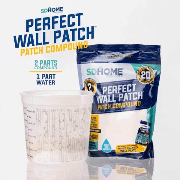 Sdhome Perfect Wall Patch - Patch Compound - Drywall Repair and Hole Filler - Fast Drying Formula - Image 2