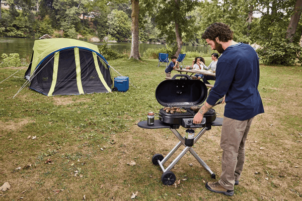 Roadtrip 285 Portable Stand-Up Propane Grill with 3 Adjustable Burners & Instastart Ignition, 20,000 Btus of Power for Outdoor Cooking - Image 7