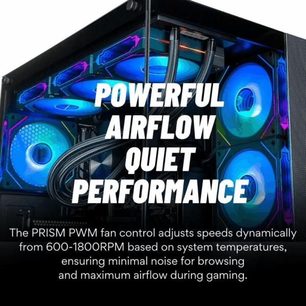 Panorama XL RTX 5090 Gaming Desktop PC - AMD Ryzen 9 9950X3D, 192GB DDR5 RAM, 4TB Nvme 990 Pro Gen4 SSD, 10TB HDD, Wifi 6E + BT, HDMI, Windows 11 Pro - Best 2025 RGB Prebuilt Tower Computer for Gamers - Image 2