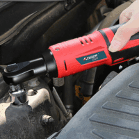 Cordless Electric Ratchet Wrench Set, 3/8" 12V Power Ratchet Tool Kit with 2 Packs 2000Mah Lithium-Ion Battery and Charger - Image 7