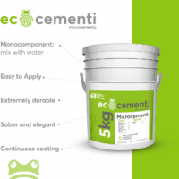 Microcement Continuous Coating for Walls and Floors - Versatile, Durable, and Elegant Surface for Home and Office Renovations (Gris Natural Gray, 11.02 Lb) - Image 3