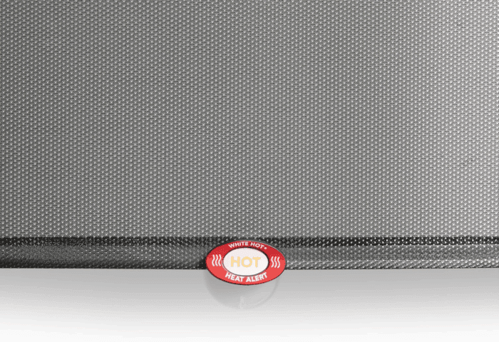 Brica Sun Safety Car Window Shade with Heat Alert, Helps Block UVA/UVB Rays, 2 Pack, Black - Image 3