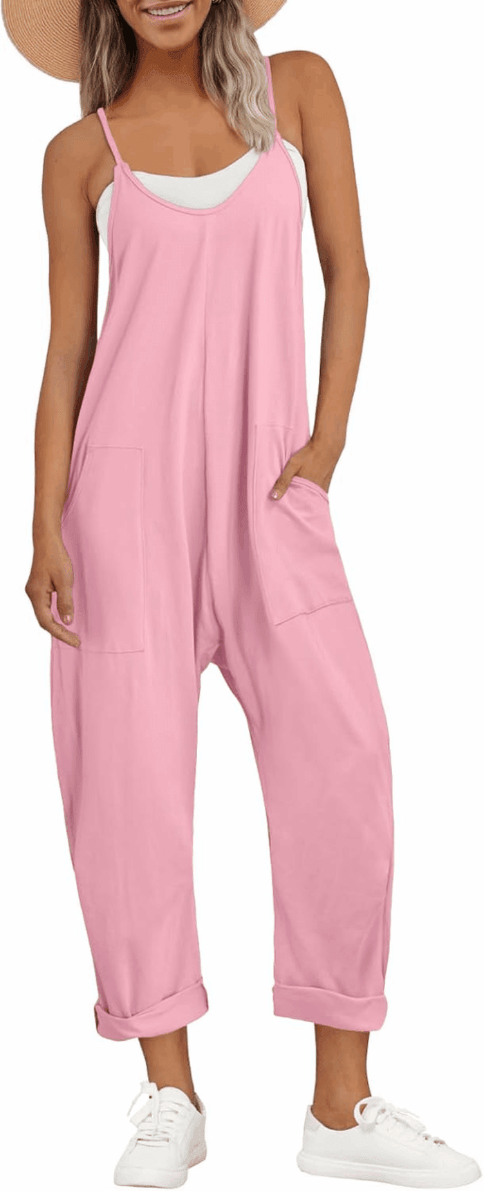 Jumpsuits for Women Casual Summer Outfits Rompers Comfy Beach Vacation Trendy Overalls Jumpers Fashion Clothes 2025
