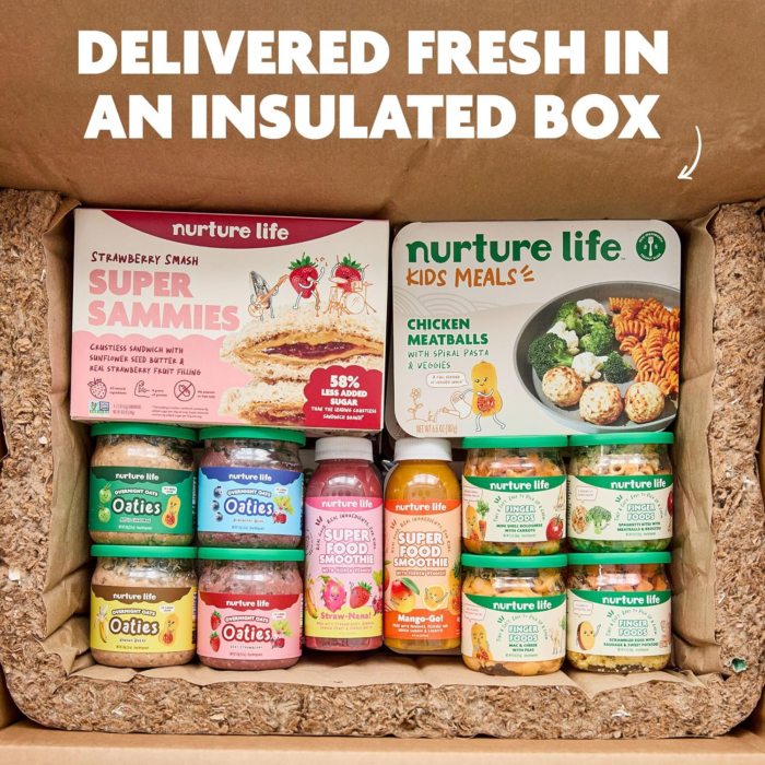 Finger Foods, Beef Chicken Pasta 6 Meal Variety Pack, Organic Focused Freshly Made Baby & Toddler Meals, Stage 3 Self-Feeding Ready to Eat Meals, Veggies, Proteins, Refrigerated Delivery - Image 7