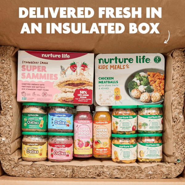 Finger Foods, Beef Chicken Pasta 4 Meal Variety Pack, Organic Focus Freshly Made Baby & Toddler Meals, Stage 3 Self Feeding, Ready to Eat Meals W/Veggies, Proteins, Refrigerated Delivery - Image 7