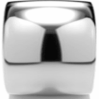 Sterling Silver 2MM High Polish Plain Dome Tarnish Resistant Comfort Fit Wedding Band Ring - Image 2