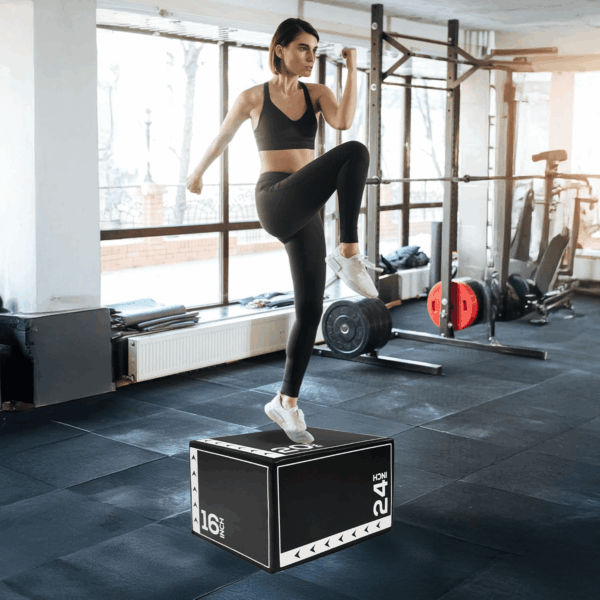 Plyo Jumping Exercise Box, Home Gym Workout Trainer, Multiple Options - Image 6