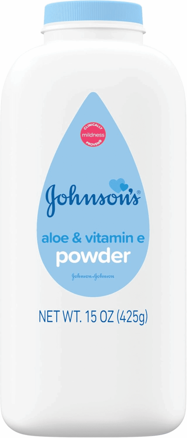 Powder, Naturally Derived Cornstarch with Aloe & Vitamin E for Delicate Skin, Hypoallergenic and Free of Parabens, Phthalates, and Dyes for Gentle Baby Skin Care, 15 Oz