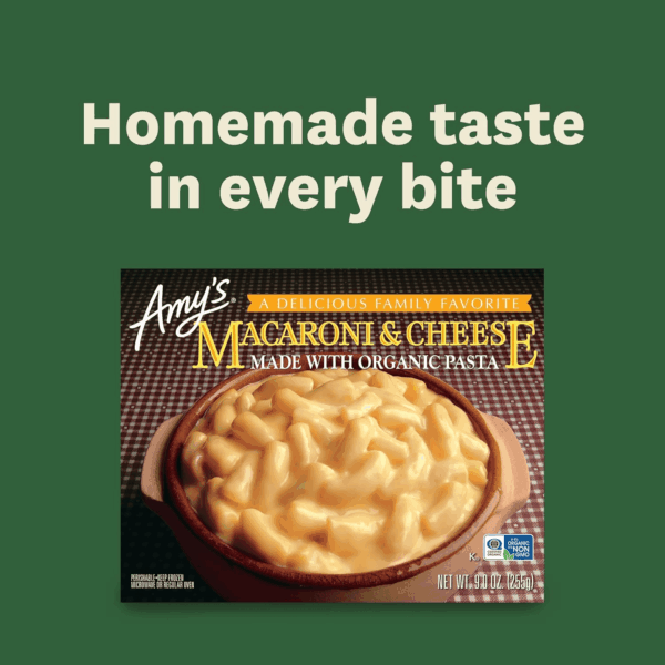 Frozen Meals, Macaroni and Cheese Frozen Pasta Tray, Made with Organic Pasta and White Cheddar Cheese, Microwave Meals, 9 Oz - Image 6