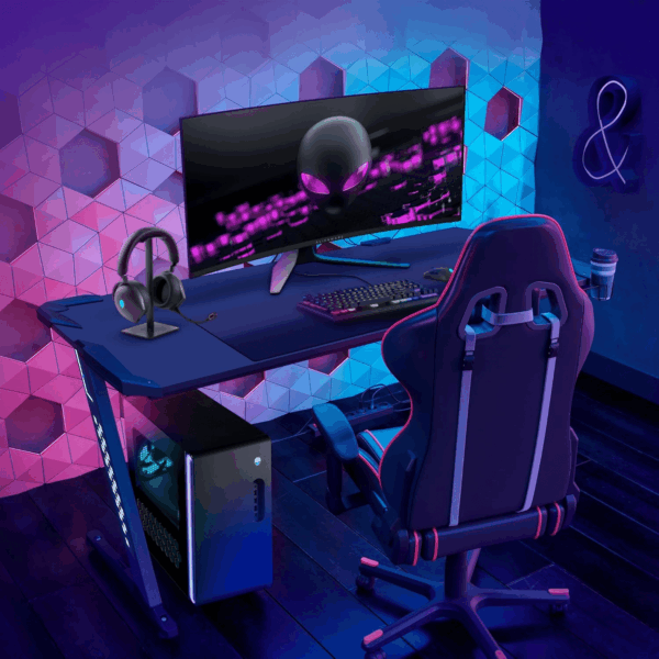 Aurora R16 Liquid Cooled Gaming Desktop - Intel Core I9-14900F Processor, 32GB DDR5 RAM, 1TB SSD + 1TB HDD, NVIDIA Geforce RTX 4070 SUPER 12GB GDDR6X, Windows 11 Home, Onsite Service - Black - Image 6