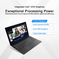 V15 Business Laptop | Intel 4-Core Processor | Intel UHD Graphics | 15.6" FHD (1920 X 1080) | 32GB RAM | 1TB SSD | Ethernet RJ-45 | Military Durability | Windows 11 Pro - Image 2