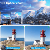 5K Video Camera Camcorder, 10X Optical Zoom 48MP UHD 30FPS Vlogging Camera for Youtube, Photography Recorder Camera with 270° 3" Rotation Screen, Microphone, Stabilizer, Remote Control - Image 3