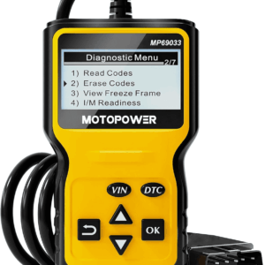 MP69033 Car OBD2 Scanner Code Reader Engine Fault Scanner CAN Diagnostic Scan Tool for All OBD II Protocol Cars since 1996, Yellow