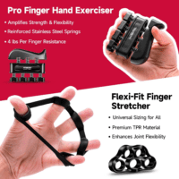 Grip Strengthener Forearm Strengthener Hand Grips Strengthener Kit - 5 Pack Adjustable Resistance - Image 3