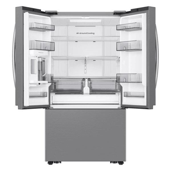 Standard-Depth Mega Capacity 31.5-Cu Ft 3 -Door Smart Compatible French Door Refrigerator with Dual Ice Maker with Water Dispenser ( Fingerprint Resistant Stainless Steel ) ENERGY STAR Certified - Image 2