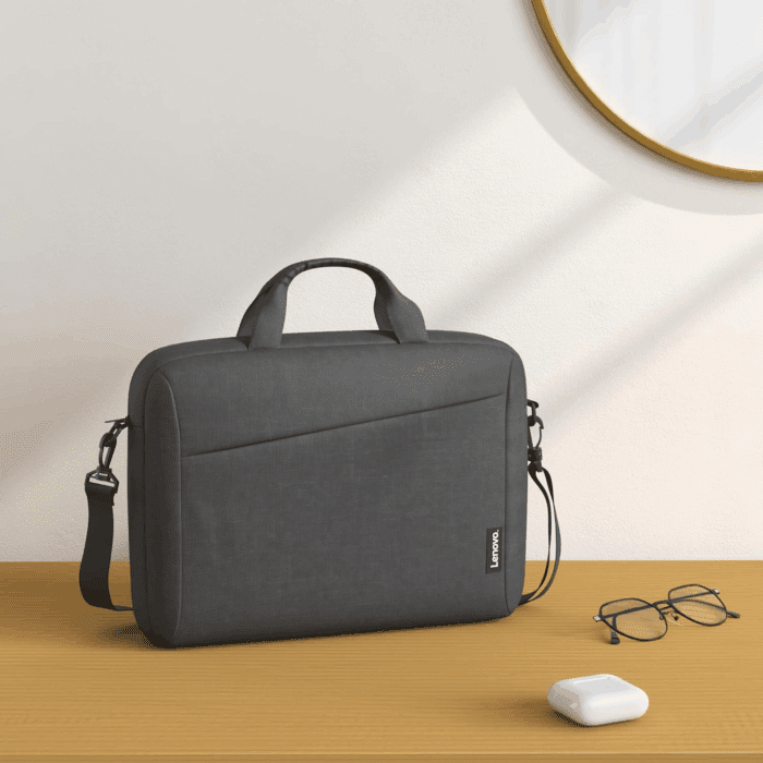 Laptop Bag T210, Messenger Shoulder Bag for Laptop or Tablet, Sleek, Durable & Water-Repellent Fabric - Image 2