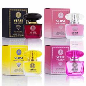Verse 4-Piece Mini Fragrance Set for Women Light One - Refreshing Combinations of Floral, Fruity & Woody Scents -Ideal EDP Beauty Gift for Birthday, Anniversary Infinity Breeze