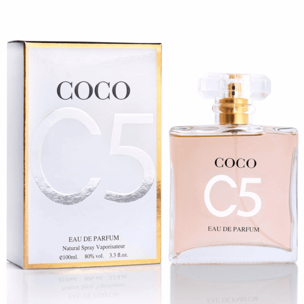 C5 for Women Eau De Parfum - Pure Femininity in a Bottle - Delicate Floral Scents of Jasmine and May Rose - a Fragrance That Will Get You Noticed - Cruelty-Free Perfume Precious Gift for Women