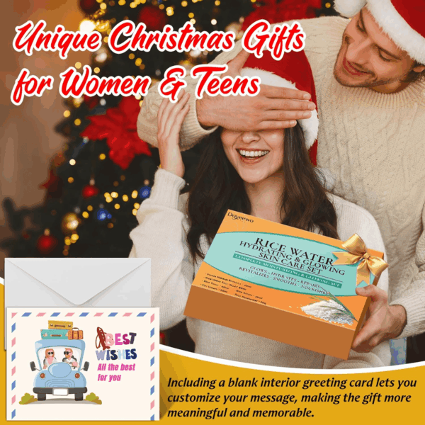 Womens & Teens Wife Birthday Gift Ideas,Skin Care Set,Hydrate Glow Repair Anti-Aging Facial Routine Kit Skincare Gift Set for Women Mom Teenage Teen Girl Gifts Trendy Stuff Mothers Day Christmas Gifts - Image 6
