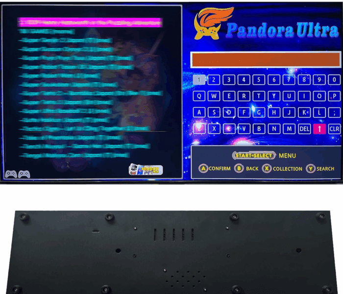 50000 in 1 Pandoras Box Ultra Arcade Game Console , Retro Game Machine for PC & Projector & 4K TV, 3D Games, Search/Save/Load/Pause Games, 1280X720,256G TF, USB-C Charging,Built-In Speaker - Image 7