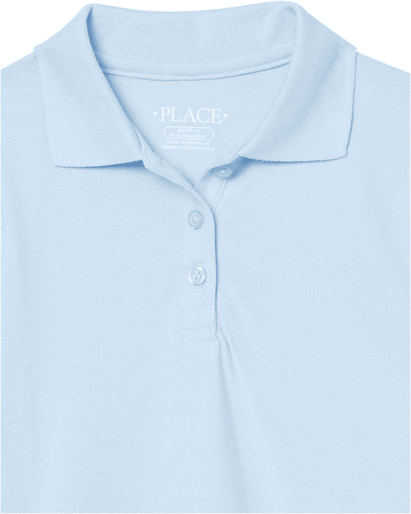 Girls' Uniform Pique Polo - Image 2