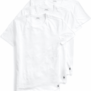 Men'S Classic Fit Cotton Crew Undershirts, 3 Pack