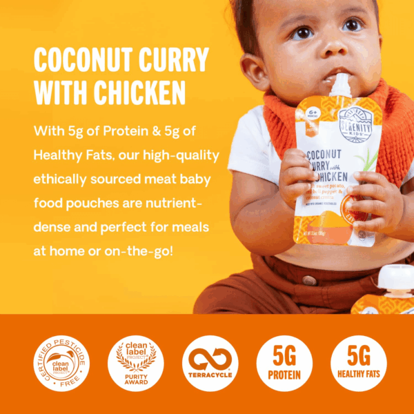 7+ Months World Explorers Baby Food Pouches - Puree W/ Ethically Sourced Meats & Organic Veggies - 3.5 Oz Bpa-Free - Variety Pack (18 Pouches) - Baby Food Meat - Image 7