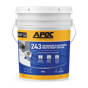 243 4.75-Gallon White Elastomeric Reflective Roof Coating (