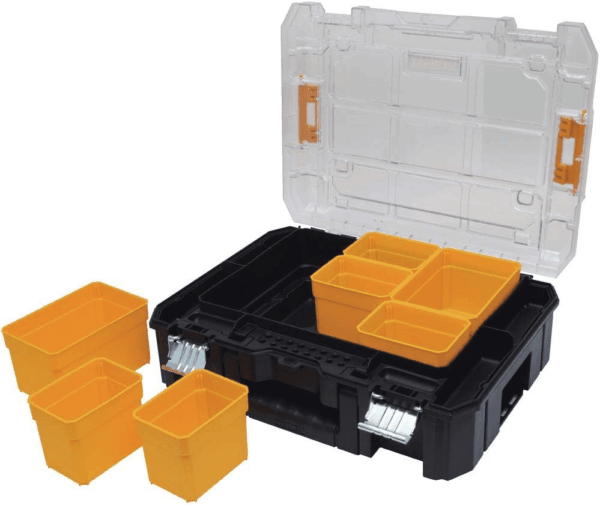 TSTAK Tool Organizer, Small Parts Tool Box with Removable Compartments (DWST17805) - Image 3