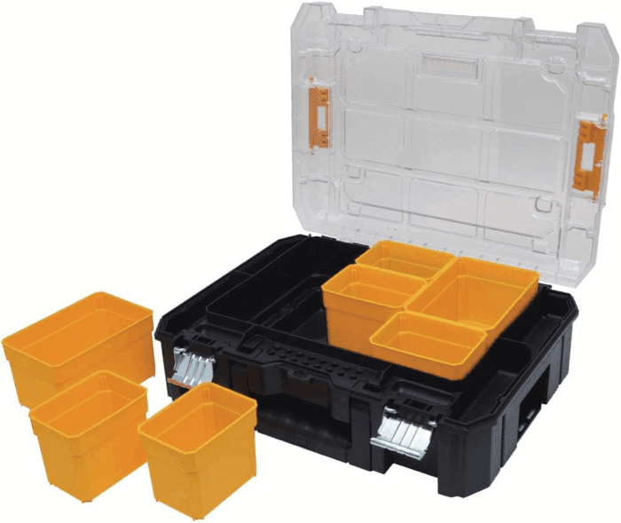 TSTAK Tool Organizer, Small Parts Tool Box with Removable Compartments (DWST17805) - Image 3
