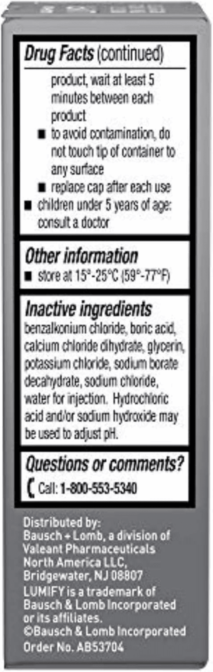 Redness Reliever Eye Drops, for Whiter & Brighter Looking Eyes, 0.08 Fl Oz (2.5 Ml) - Image 8