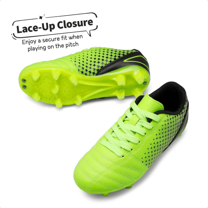Boys Girls Outdoor Sport Football Shoes Soccer Cleats for Little/Big Kid - Image 4