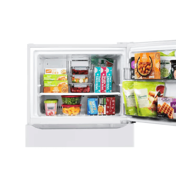 20.2-Cu Ft Top-Freezer Refrigerator ( White ) ENERGY STAR Certified - Image 5