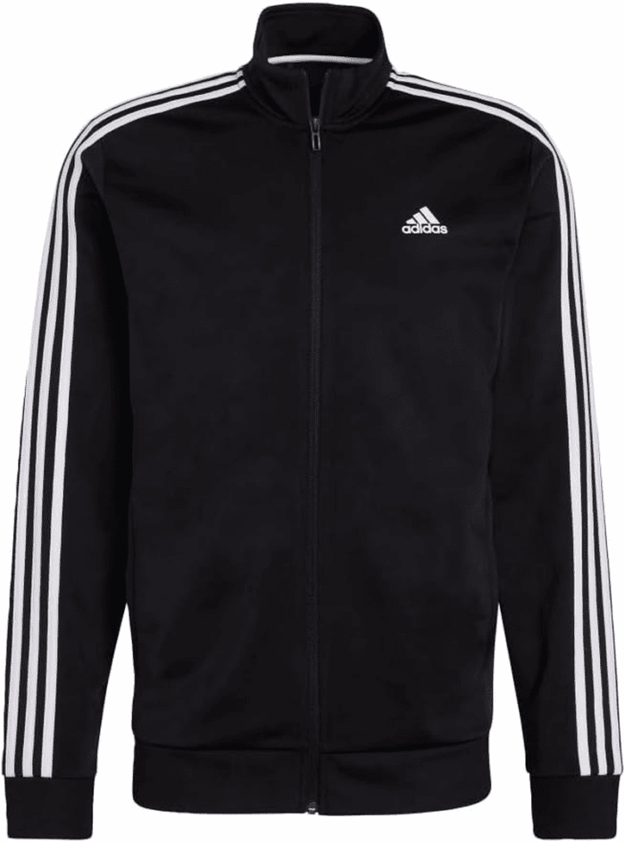 Men'S Essentials Warm-Up 3-Stripes Track Top - Image 8
