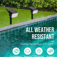 Solar Spot Lights Outdoor, 9 Lighting Modes RGB, Solar Lights Outdoor Waterproof IP65, 63 LED Landscape Spotlights for Holiday Decorations - Image 6