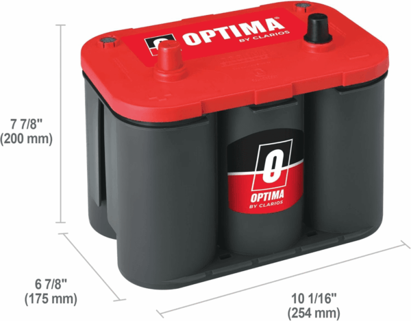 Batteries High Performance 34 Redtop Sealed AGM Car, Truck, and SUV Starting Battery, 800 CCA, SAE Terminal, Maintenance Free, Versitile Mounting - Image 2