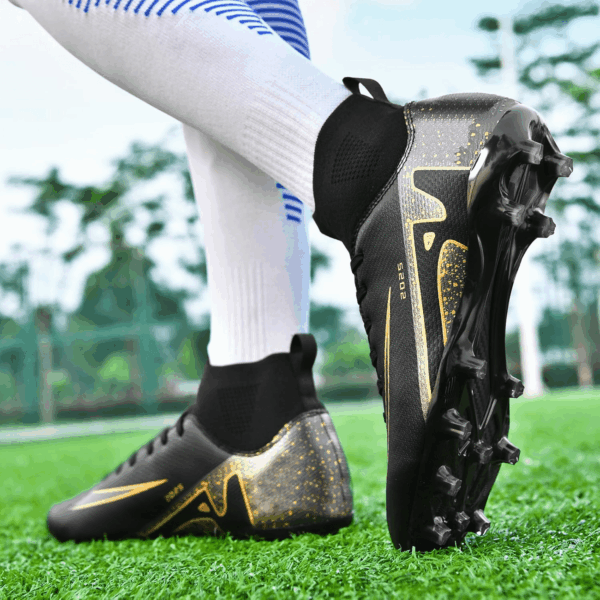 Soccer Cleats for Mens Womens Indoor Soccer Shoes Unisex Baseball Turf Shoes Youth Rugby Shoes Adult AG FG TF Football Boots Wide Training Sneaker - Image 7