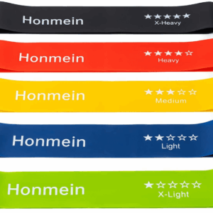 Resistance Bands for Working Out, Exercise Bands with 5 Resistance Levels Fit for Home Fitness, Strength Training, Natural Latex Resistance Band Include Instruction Guide and Carry Bag.…