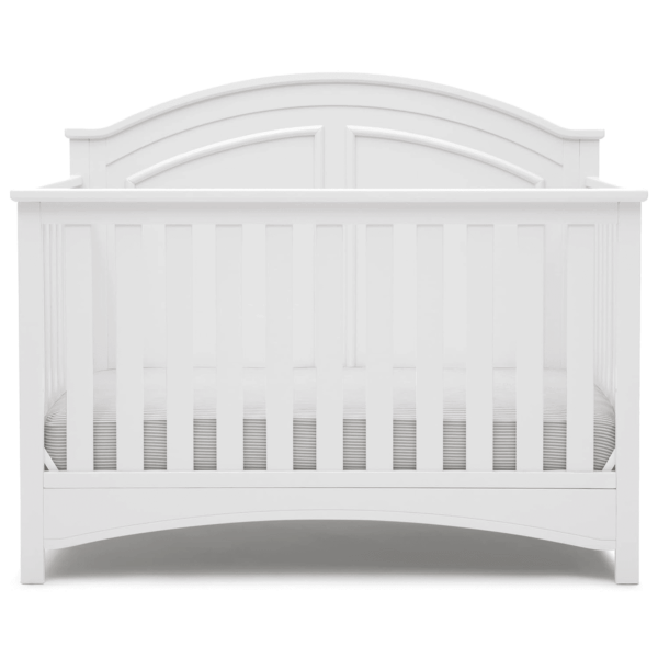 Perry 6-In-1 Convertible Crib - Greenguard Gold Certified, Bianca White