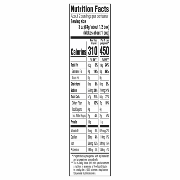 Original Flavor Plant Based Mac & Cheese, 6 Oz Box - Image 8