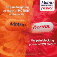Dual Action with Tylenol, Ibuprofen & Acetaminophen Fast-Acting Dual Action Pain Reliever for Minor Aches & Pains, Ibuprofen (NSAID) 125 Mg & Acetaminophen 250 Mg, 120 Ct - Image 3