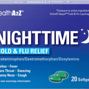 ® Nighttime | Cold & Flu Medicine | Powerful Multi-Symptom Daytime and Nighttime Relief (20 Softgels) (20 Softgels)