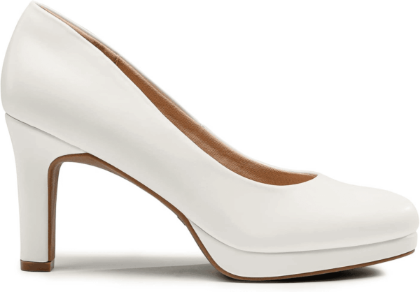 Women'S Pumps Close Toe Low Heels Platform Heels Comfortable Office Work Dress Shoes for Women - Image 2