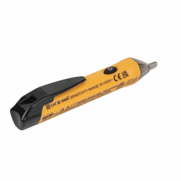 NCVT1P Voltage Tester, Non-Contact Low Voltage Tester Pen, 50V to 1000V AC, Audible and Flashing LED Alarms, Pocket Clip - Image 8