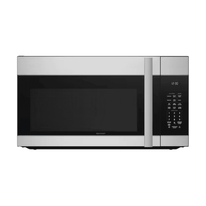 1.7-Cu Ft Low Profile 29.88-In Over-The-Range Microwave with Sensor Cooking ( Stainless Steel )