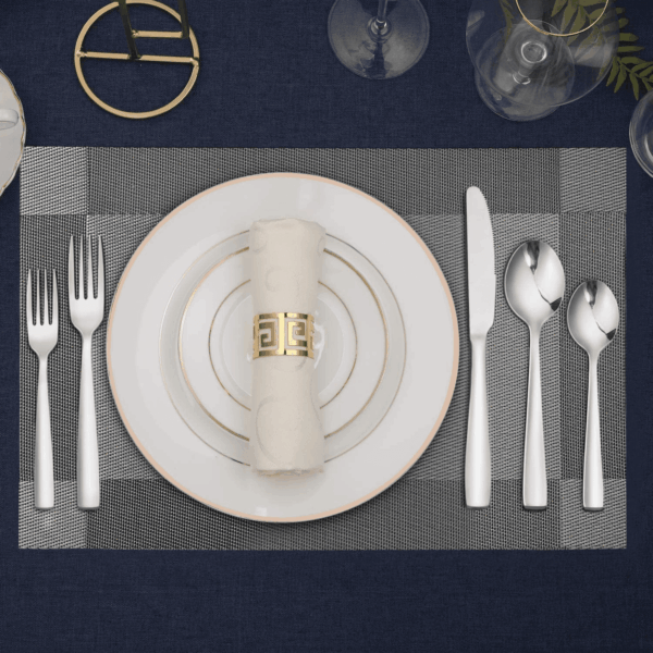 48-Piece Silverware Set with Steak Knives for 8, 18/8 Stainless Steel Flatware Cutlery Set for Home Kitchen Restaurant Hotel, Kitchen Utensils Set, Mirror Polished, Dishwasher Safe - Image 7