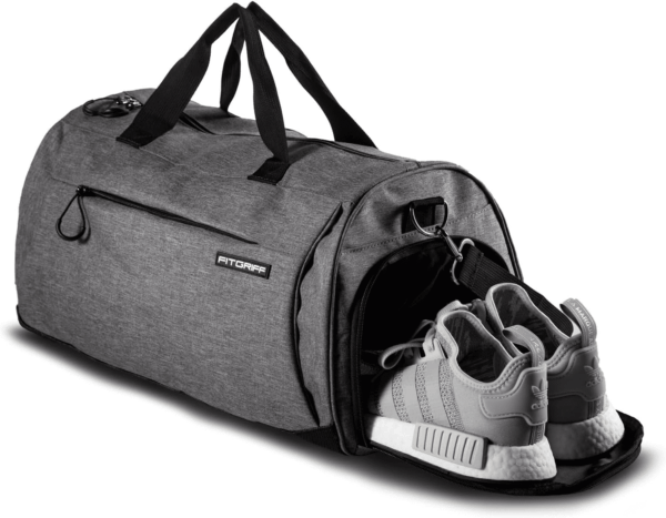 ® Gym Bag for Men & Women with Shoe & Wet Compartment - Duffle Bag for Travel, Sports, Fitness & Workout - Image 7
