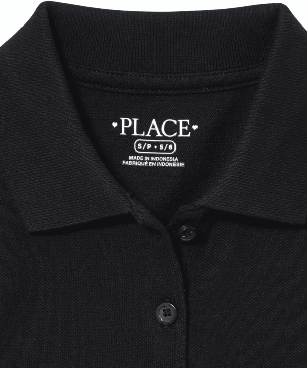 Girls' Uniform Pique Polo - Image 2